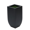 Black Zinc Planter