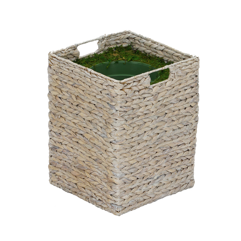 White Square Basket