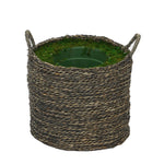 Large Seagrass Basket Planter Pot-in-a-Pot