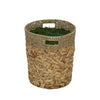 Large Mixed Seagrass/Water Hyacinth Basket Planter Pot-in-a-Pot