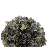 Artificial Hydrangea in Black Tapered Zinc Cube