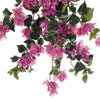 Artificial 24-inch Bougainvillea Trailing Bush (Set of 6)