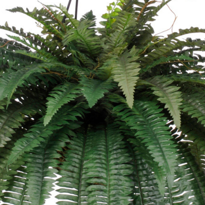 Artificial Fern Hanging Basket