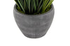 Faux 42" Grass in Fishbowl Ceramic