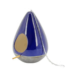 Ceramic 10" Teardrop Birdhouse