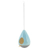 Ceramic 10" Teardrop Birdhouse