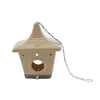 Ceramic 9" Square Pagoda Birdhouse