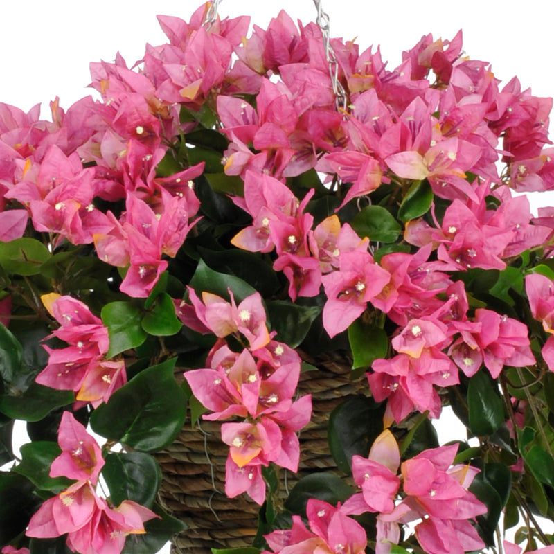 Artificial Bougainvillea Hanging Basket