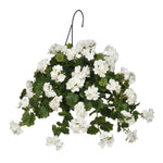 Artificial Geranium Hanging Basket - House of Silk Flowers®
 - 2