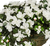 Artificial Azalea Hanging Basket