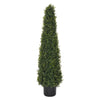 Artificial Boxwood Pyramid Topiary - House of Silk Flowers®
 - 1