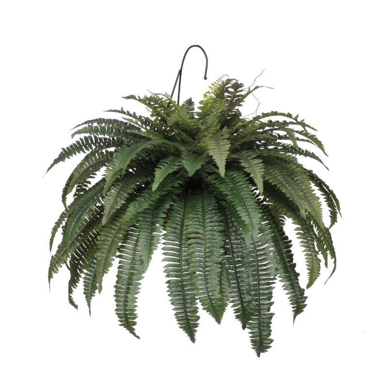 Artificial Fern Hanging Basket - House of Silk Flowers®
 - 1