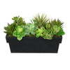 Artificial Succulent Garden in Rectangle Planter