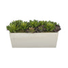 Artificial Succulent Garden in Rectangle Planter