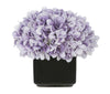 Artificial Hydrangea in Small Black Cube Ceramic - House of Silk Flowers®
 - 22