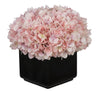 Artificial Hydrangea in Large Black Cube Ceramic - House of Silk Flowers®
 - 17