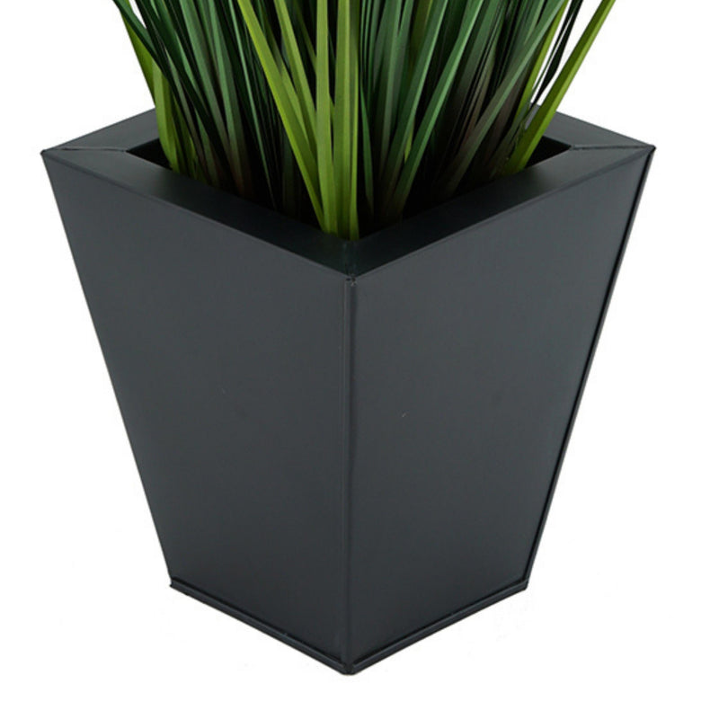 Artificial 44-inch Grass in Square Zinc