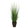 44-inch Grass in Matte Brown Square Zinc