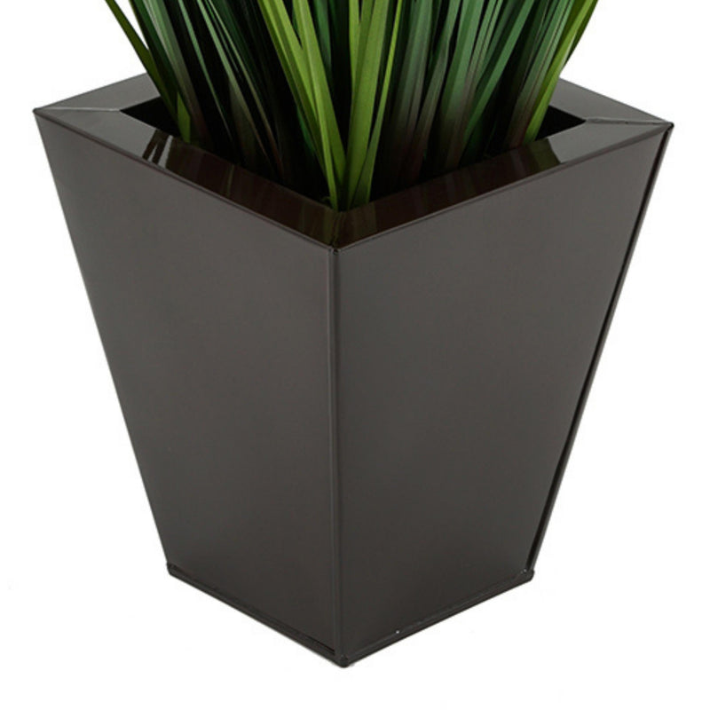 Artificial 44-inch Grass in Square Zinc