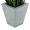 Artificial 44-inch Grass in Square Zinc