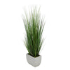 44-inch Grass in Large Rectangle Zinc House of Silk Flowers®