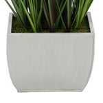 Artificial 44-inch Grass in Large Rectangle Zinc