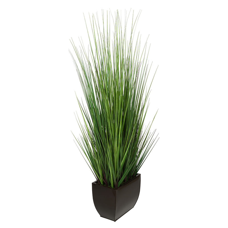 44-inch Grass in Large Rectangle Zinc House of Silk Flowers®