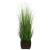 44-inch Grass in Large Rectangle Zinc House of Silk Flowers®