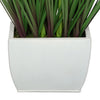 Artificial 27-inch Grass in Small Rectangle Zinc