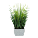 28-inch Grass in Medium Farmhouse Rectangle Zinc House of Silk Flowers®