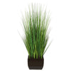 50-inch Grass in X-Large Rectangle Zinc House of Silk Flowers®