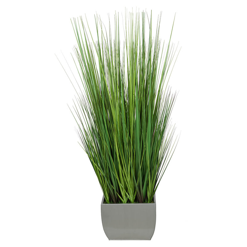 50-inch Grass in X-Large Rectangle Zinc House of Silk Flowers®