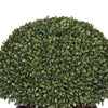 Artificial Boxwood Half Ball Topiary in Designer Metal Planter