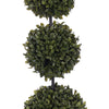 Artificial 25-inch Triple Ball Boxwood Topiary