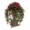 Faux Pink Bougainvillea in Urn Planter