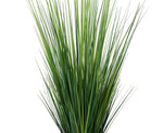 Artificial 50-inch Grass in Galvanized Southern Farm Bucket