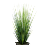 Artificial 46-inch Grass in Wood/Metal Planter