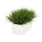 Artificial Green Farm Grass in 14" Ceramic