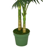 Faux 4ft Golden Cane Palm Tree