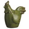 Green Terra Cotta Chicken Statuette - House of Silk Flowers®
 - 1