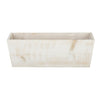 Washed Wood Shelf Vase - 16" x 6" x 5.5" (Set of 2)